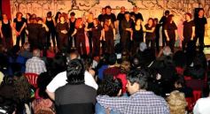 Foto de la galería: La Caterva de City Bell presentó su obra "Templo, estancia, batallón" en el primer encuentro de Teatro del Mercosur