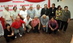 Foto de la galería: El programa radial "Fórmula tuerca y todos los deportes", homenajeó a las glorias de Guaraní de 1971