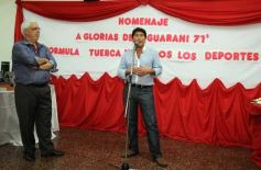 Foto de la galería: El programa radial "Fórmula tuerca y todos los deportes", homenajeó a las glorias de Guaraní de 1971