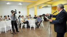 Foto de la galería: El programa radial "Fórmula tuerca y todos los deportes", homenajeó a las glorias de Guaraní de 1971