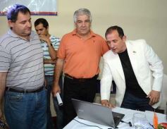 Foto de la galería: El director de Rentas Miguel Thomas encabezó repaso de gestión