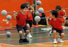 Foto de la galería: Fiesta de Educación Física del Colegio Del Carmen en el Instituto Provincial de Deportes
