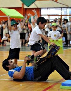 Foto de la galería: Fiesta de Educación Física del Colegio Del Carmen en el Instituto Provincial de Deportes