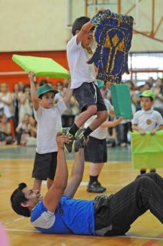 Foto de la galería: Fiesta de Educación Física del Colegio Del Carmen en el Instituto Provincial de Deportes