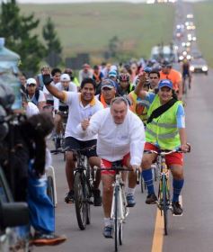 Foto de la galería: 33º peregrinación de ciclistas a la Basílica de Itatí