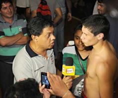 Foto de la galería: Guillermo “La Joya” Andino ganó por puntos ante el formoseño Rubén Gavilán