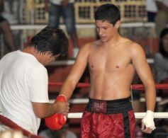 Foto de la galería: Guillermo “La Joya” Andino ganó por puntos ante el formoseño Rubén Gavilán