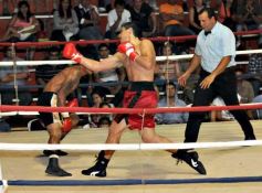 Foto de la galería: Guillermo “La Joya” Andino ganó por puntos ante el formoseño Rubén Gavilán