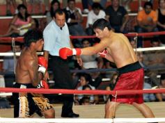 Foto de la galería: Guillermo “La Joya” Andino ganó por puntos ante el formoseño Rubén Gavilán