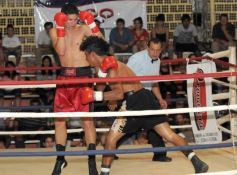 Foto de la galería: Guillermo “La Joya” Andino ganó por puntos ante el formoseño Rubén Gavilán