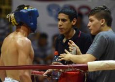 Foto de la galería: Guillermo “La Joya” Andino ganó por puntos ante el formoseño Rubén Gavilán