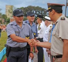 Foto de la galería: Acto de ascenso del personal policial en la Escuela Superior de Policía “General Manuel Belgrano”
