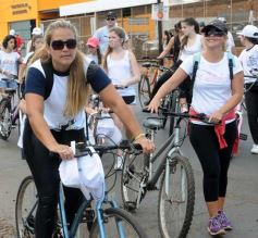 Sixto Fotografías. Sociedad. Colegio Roque González - Bicicleteada Solidaria 2013