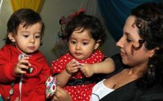 Sixto Fotografías. Sociedad. Cumpleaños - Avril Ramírez festejo su primer añito en el pelotero Pirueta