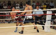 Foto de la galería: Guillermo y La Cobra Andino triunfan en velada de boxeo