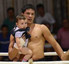 Foto de la galería: Guillermo y La Cobra Andino triunfan en velada de boxeo