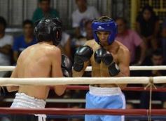 Foto de la galería: Guillermo y La Cobra Andino triunfan en velada de boxeo