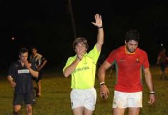 Foto de la galería: La selección de Rugby entrenó y jugó un amistoso con Capri