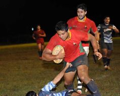 Foto de la galería: La selección de Rugby entrenó y jugó un amistoso con Capri
