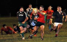 Foto de la galería: La selección de Rugby entrenó y jugó un amistoso con Capri