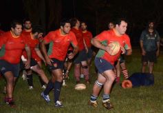 Foto de la galería: La selección de Rugby entrenó y jugó un amistoso con Capri
