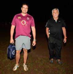 Foto de la galería: La selección de Rugby entrenó y jugó un amistoso con Capri