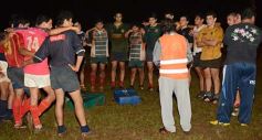 Foto de la galería: La selección de Rugby entrenó y jugó un amistoso con Capri
