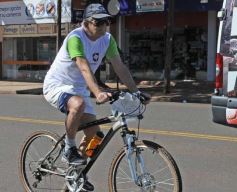 Foto de la galería: La bicicleteada del Roque reunió a 4 mil solidarios