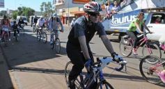 Foto de la galería: La bicicleteada del Roque reunió a 4 mil solidarios