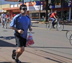 Foto de la galería: La bicicleteada del Roque reunió a 4 mil solidarios