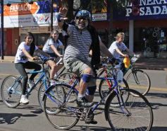 Foto de la galería: La bicicleteada del Roque reunió a 4 mil solidarios