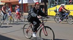 Foto de la galería: La bicicleteada del Roque reunió a 4 mil solidarios