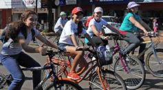 Foto de la galería: La bicicleteada del Roque reunió a 4 mil solidarios