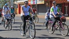 Foto de la galería: La bicicleteada del Roque reunió a 4 mil solidarios
