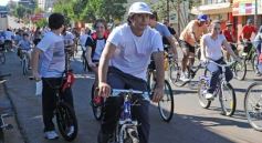Foto de la galería: La bicicleteada del Roque reunió a 4 mil solidarios