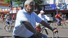 Foto de la galería: La bicicleteada del Roque reunió a 4 mil solidarios