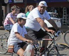 Foto de la galería: La bicicleteada del Roque reunió a 4 mil solidarios