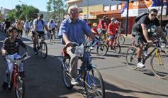 Foto de la galería: La bicicleteada del Roque reunió a 4 mil solidarios
