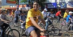 Foto de la galería: La bicicleteada del Roque reunió a 4 mil solidarios