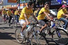 Foto de la galería: La bicicleteada del Roque reunió a 4 mil solidarios