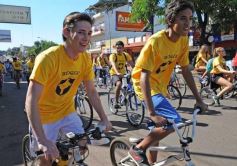 Foto de la galería: La bicicleteada del Roque reunió a 4 mil solidarios