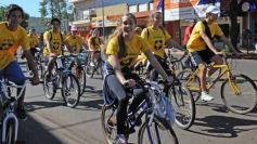 Foto de la galería: La bicicleteada del Roque reunió a 4 mil solidarios