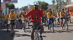 Foto de la galería: La bicicleteada del Roque reunió a 4 mil solidarios