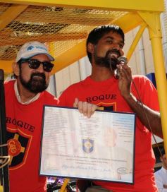 Foto de la galería: La bicicleteada del Roque reunió a 4 mil solidarios