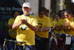 Foto de la galería: La bicicleteada del Roque reunió a 4 mil solidarios