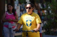 Foto de la galería: La bicicleteada del Roque reunió a 4 mil solidarios