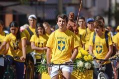 Foto de la galería: La bicicleteada del Roque reunió a 4 mil solidarios