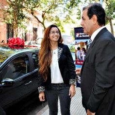 Foto de la galería: La DGR entregó el 0 Kilómetro a Lucía Marianela Ríos