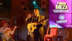 Foto de la galería: Fabián Meza le puso corazón y talento a la noche del Casino