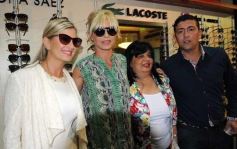 Foto de la galería: Karina Rabolini presentó sus gafas en Óptica del Sol
